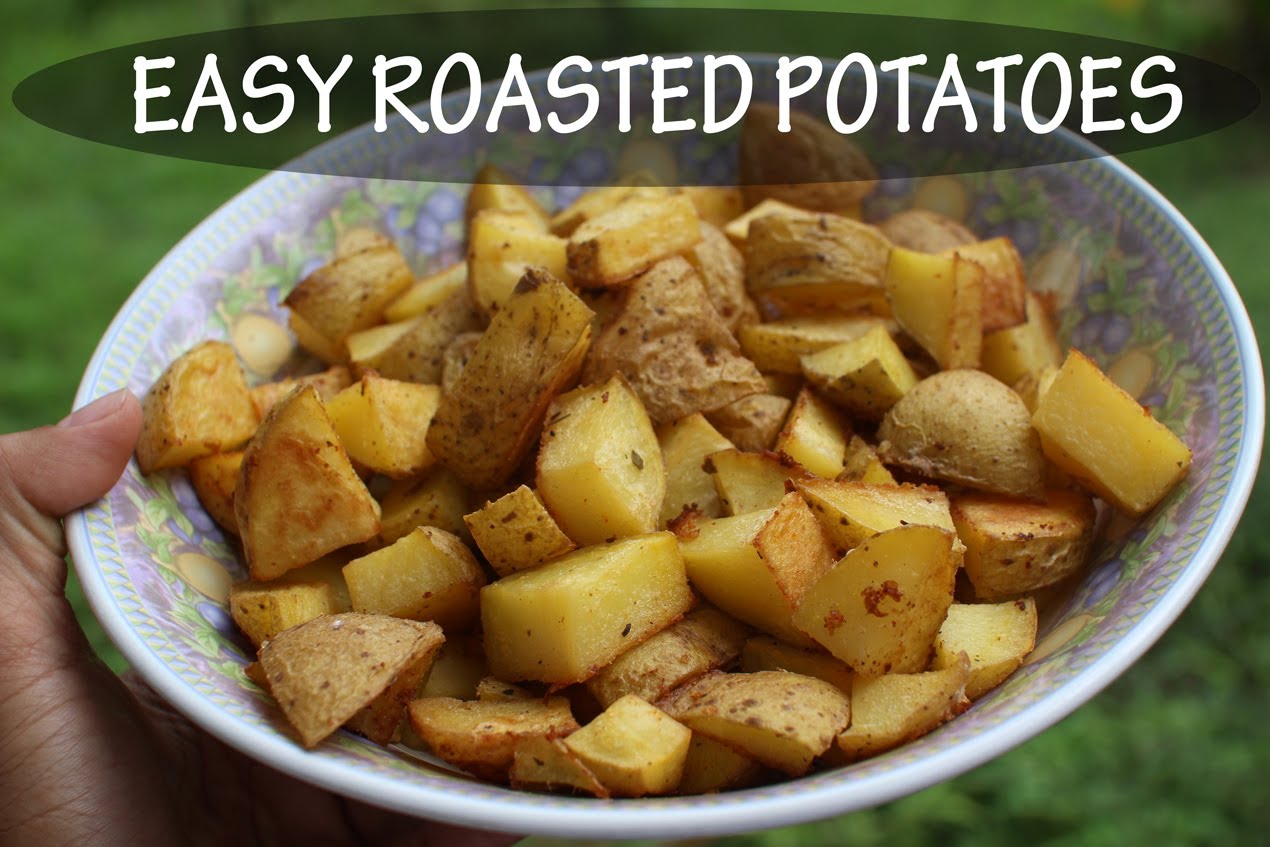 Easy Roasted Potatoes- Gluten Free & Vegan Recipe – Just Vegan Recipes